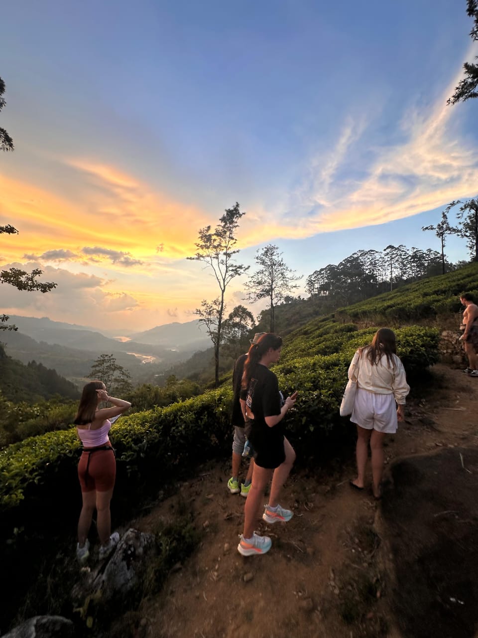 Waterfall in Nuwara Eliya